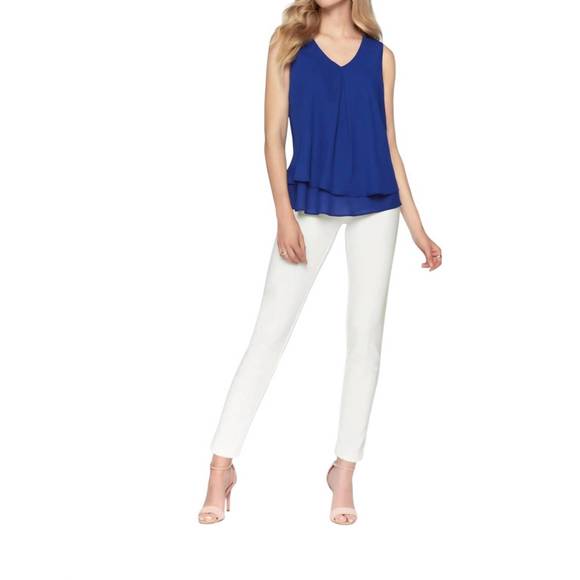 NEW FRANK LYMAN knit pants in off white